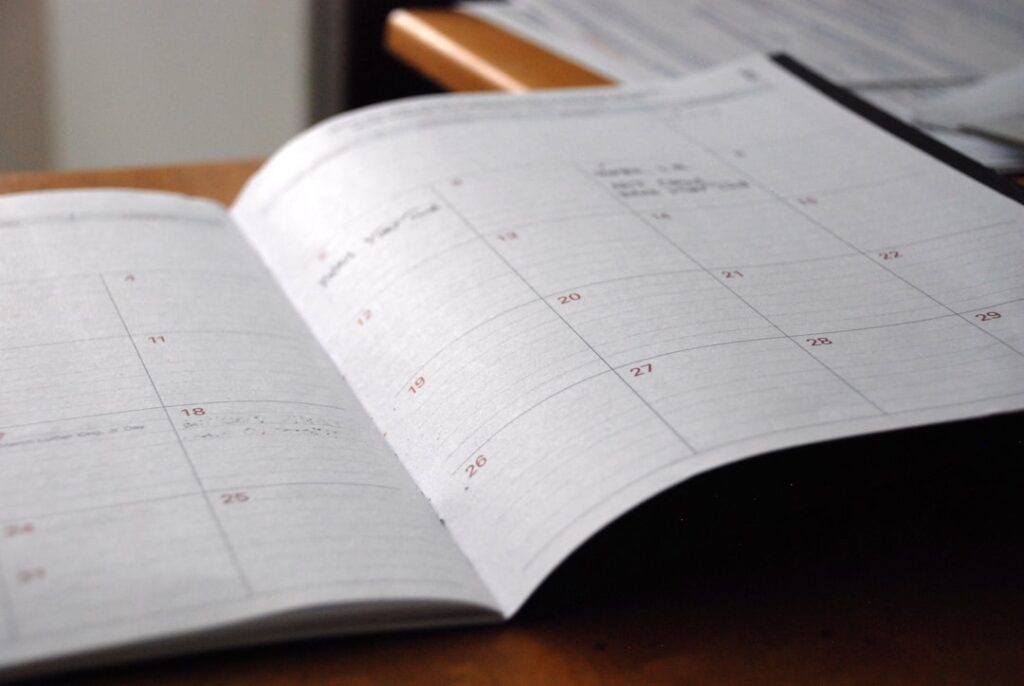 Photo Online calendar